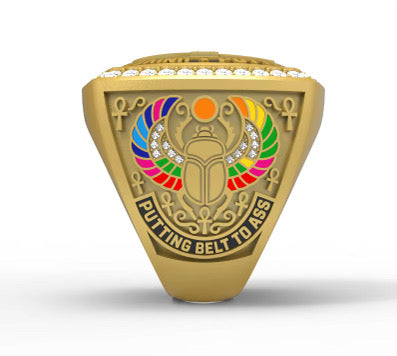 BRANDNEWBEING Belt to Ass Championship Ring