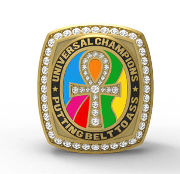 BRANDNEWBEING Belt to Ass Championship Ring(Pre-Order)