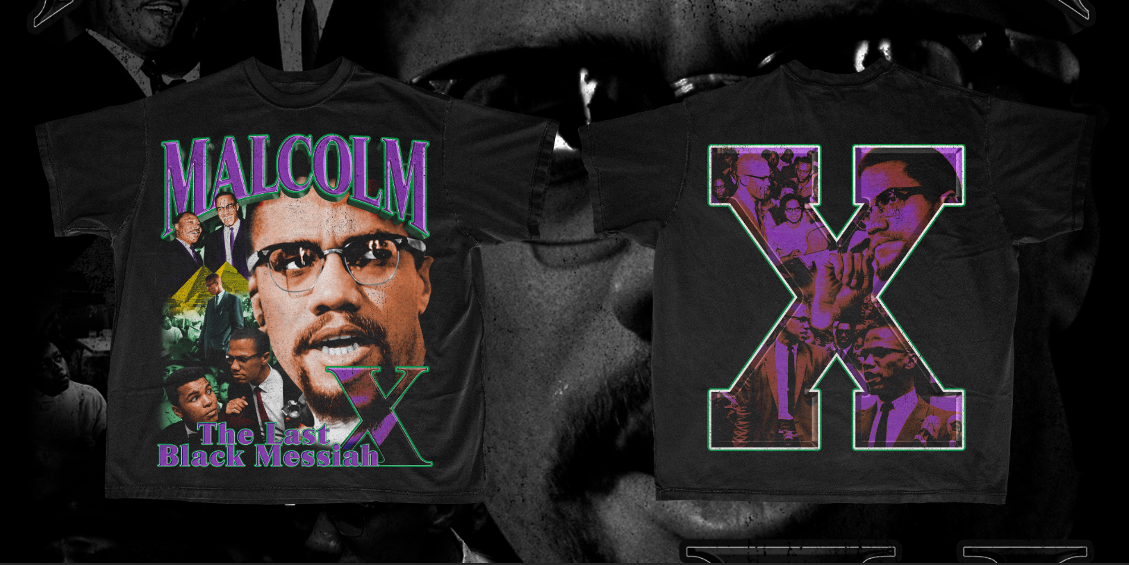 Malcolm X T-Shirt (Cropped Fit)