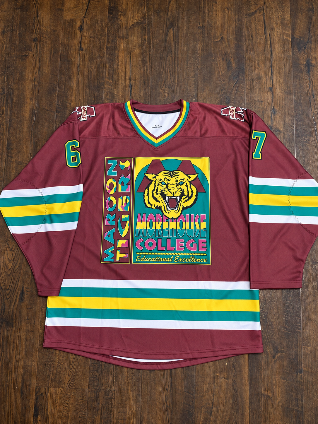 Morehouse Hockey Jersey front photo